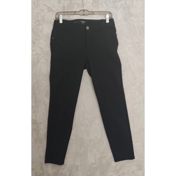 Simply Vera Vera Wang Petite Women Black Pants Size PM Skinny Pockets Stretchy - Picture 1 of 7
